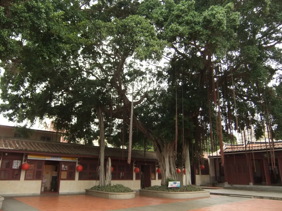 Central courtyard axis
